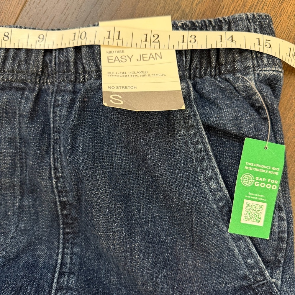 GAP Women's Mid Rise Easy Jean Size Small - Picture 12 of 13